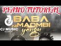 How to play "Baba Ni Maombi Yangu" By John Kavishe ft. Zoravo PIANO TUTORIAL in F#🔥🔥🎹