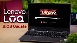 How to Safely Update BIOS on Lenovo LOQ Gaming Laptop | Complete Step-by-Step Guide