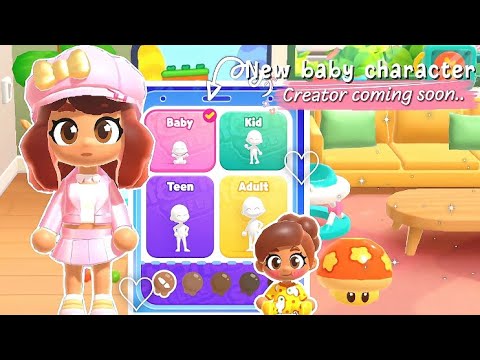 FIRST LOOK at the New Baby Character Update! Subrara stories life #subarastorylife #roleplay