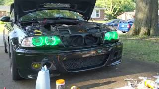 HOW-TO: BMW E46 M3 Halo light Install