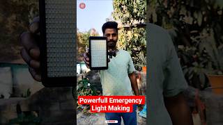 Powerfull Emergency Light Making #shorts #experiment #project #light