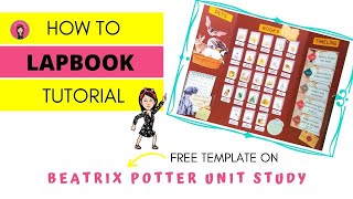 How to Make a Lapbook | Beatrix Potter | Lapbook Tutorial