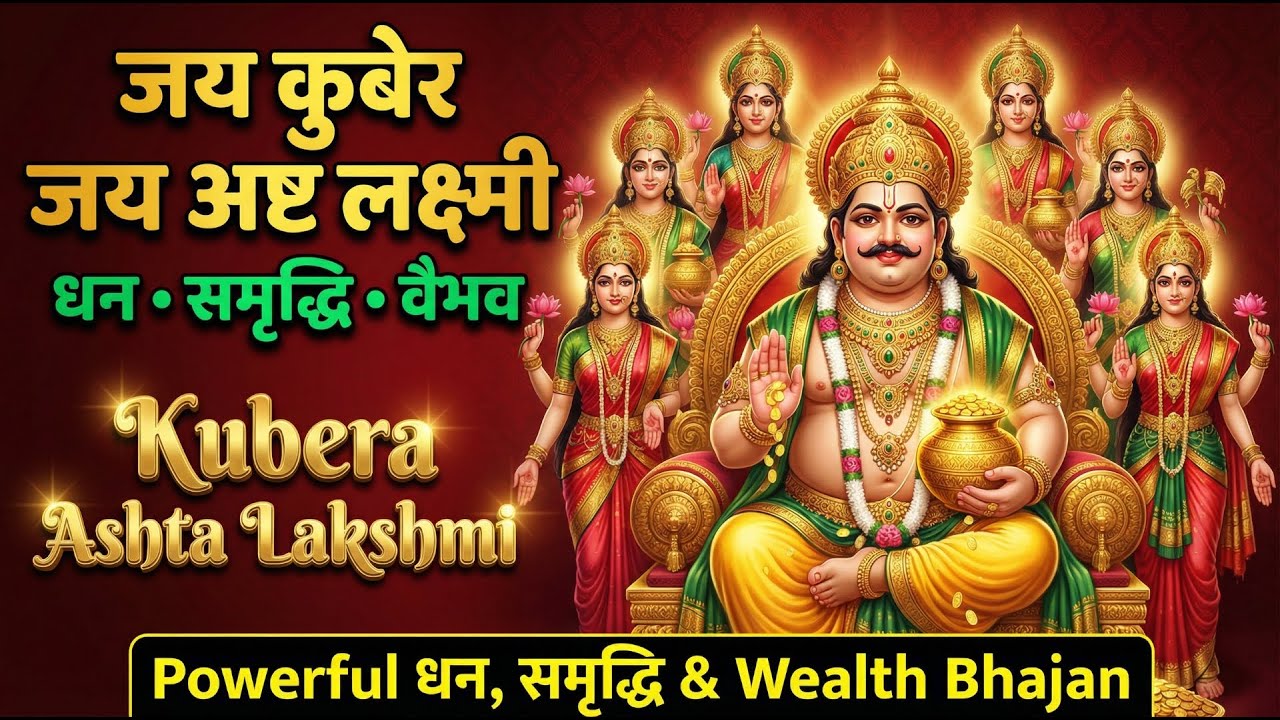 Jai Kubera Jai Ashta Lakshmi Bhajan 💰 | Powerful धन, समृद्धि & Wealth Prosperity Devotional Song