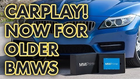 CarPlay MMI Prime/PRO for BMW CIC iDrive Reveal