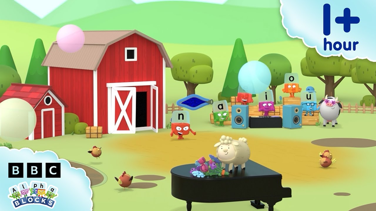 Alphablocks on the Farm | Learn to Read and Spell for Kids