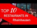 Top 10 best Restaurants in Rheinhausen, Germany Mp3 Song