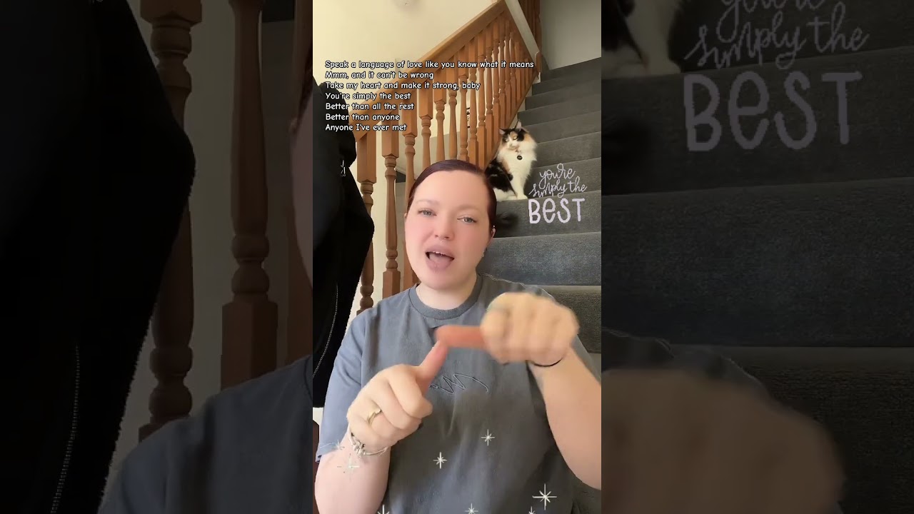 The best by Tina Turner with Makaton 