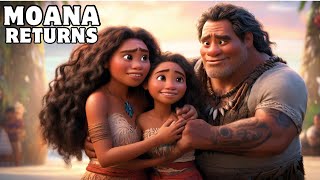 Moana Returns Home | Disney Princess AI cartoon (2024) / Artificial Intelligence