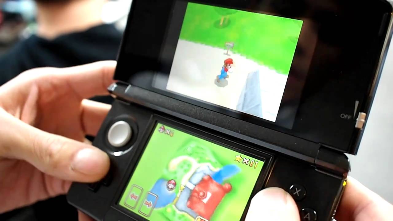 Super Mario DS Played the Nintendo 3DS - YouTube