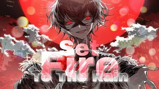 Nightcore↬Set Fire To The Rain [Rock Ver.]