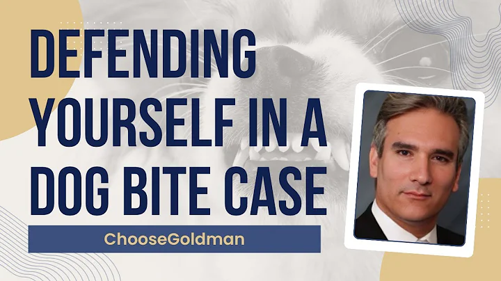How To [Defend Yourself In A Dog Bite Case If You Are Being Sued] - ChooseGoldman.com