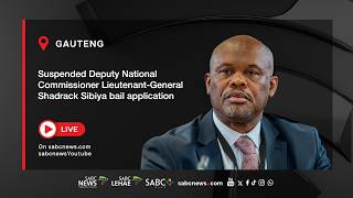 Suspended Deputy National Commissioner Lieutenant-General Shadrack Sibiya bail application