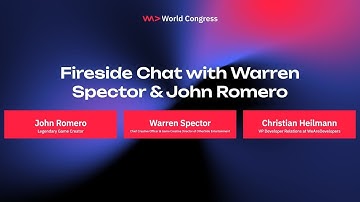 Fireside Chat with Warren Spector & John Romero