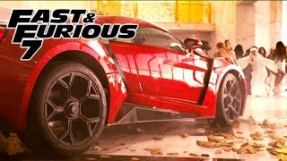 Building Jump Scene - FAST and FURIOUS 7 (Lykan Hypersport) 1080p screenshot 4