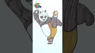 How To Draw Po - Kung Fu Panda