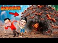 ИССЛЕДУЕМ ОГРОМНЫЙ МУРАВЕЙНИК! ЗДЕСЬ 1000 МУРАВЬЕВ! ВЫЖИВАНИЕ В GROUNDED