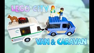 Lego City Van and Caravan Toy Building Blocks Father & Son screenshot 2