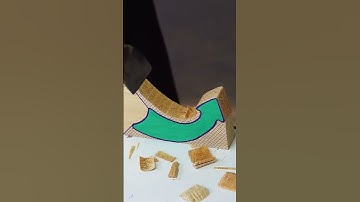 Smart technique of carving with chisel according to the picture #shorts