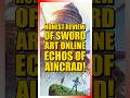 This is my HONEST REVIEW of Sword Art Online Echos of Aincrad!