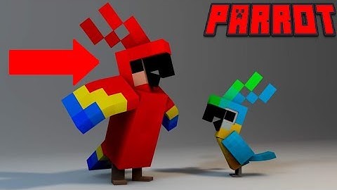 Những Điều Bạn Chưa Biết Về Con "Vẹt" Trong Minecraft (Parrot)