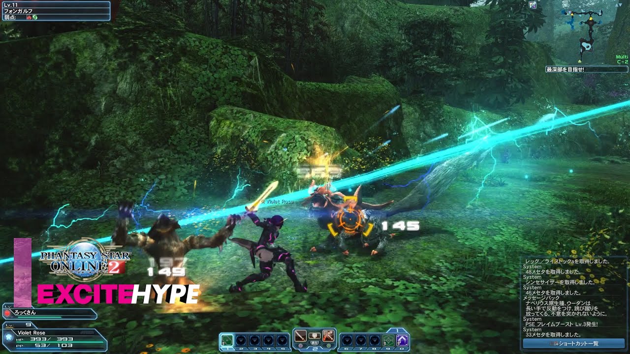 Phantasy Star Online 2 (PC, PS4, PS Vita) - PS4 Closed ...