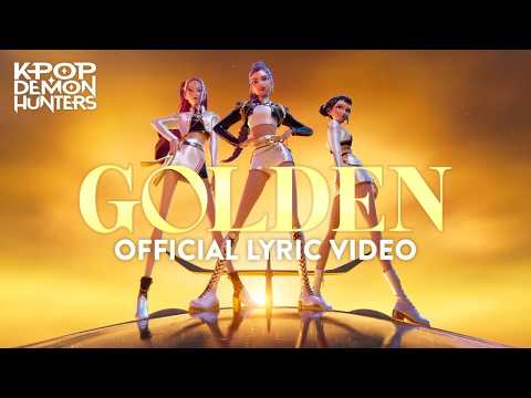 “Golden” Official Lyric Video | KPop Demon Hunters | Sony Animation