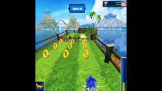 [Sonic Dash] Loop a loop all the time-sonic dAsh screenshot 2