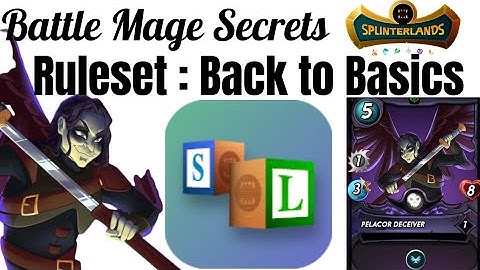 Battle Mage Secrets Weekly Challenge (RULESET: Back to Basics)