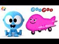 Learn Vehicles with Laughing Baby | Googoo with Airplanes & More | Learn Colors From BabyFirst TV