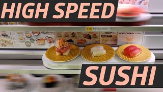 Japan's Sushi Bullet Train Delivers at Light Speed — The Process