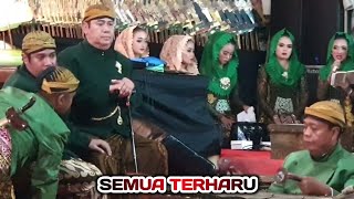 Semua Terharu ! Detik-detik Maestro Dalang Ki H. Anom Suroto - Ki MPP Bayu Aji Naik ke Panggung