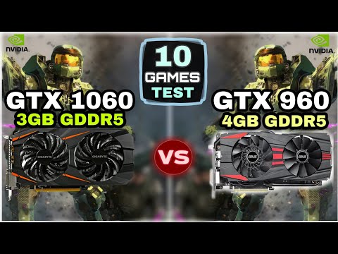 GTX 1060(3GB) vs GTX 960(4GB) 10 Games Test | Which Is ? - YouTube