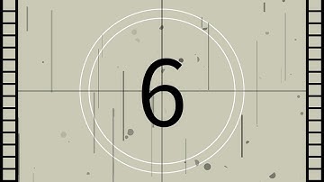 6 seconds Timer ‐ Countdown Classic Movie