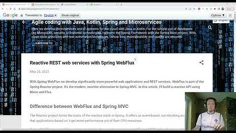 Classic Spring MVC Web-Application converted to reactive Spring WebFlux REST API
