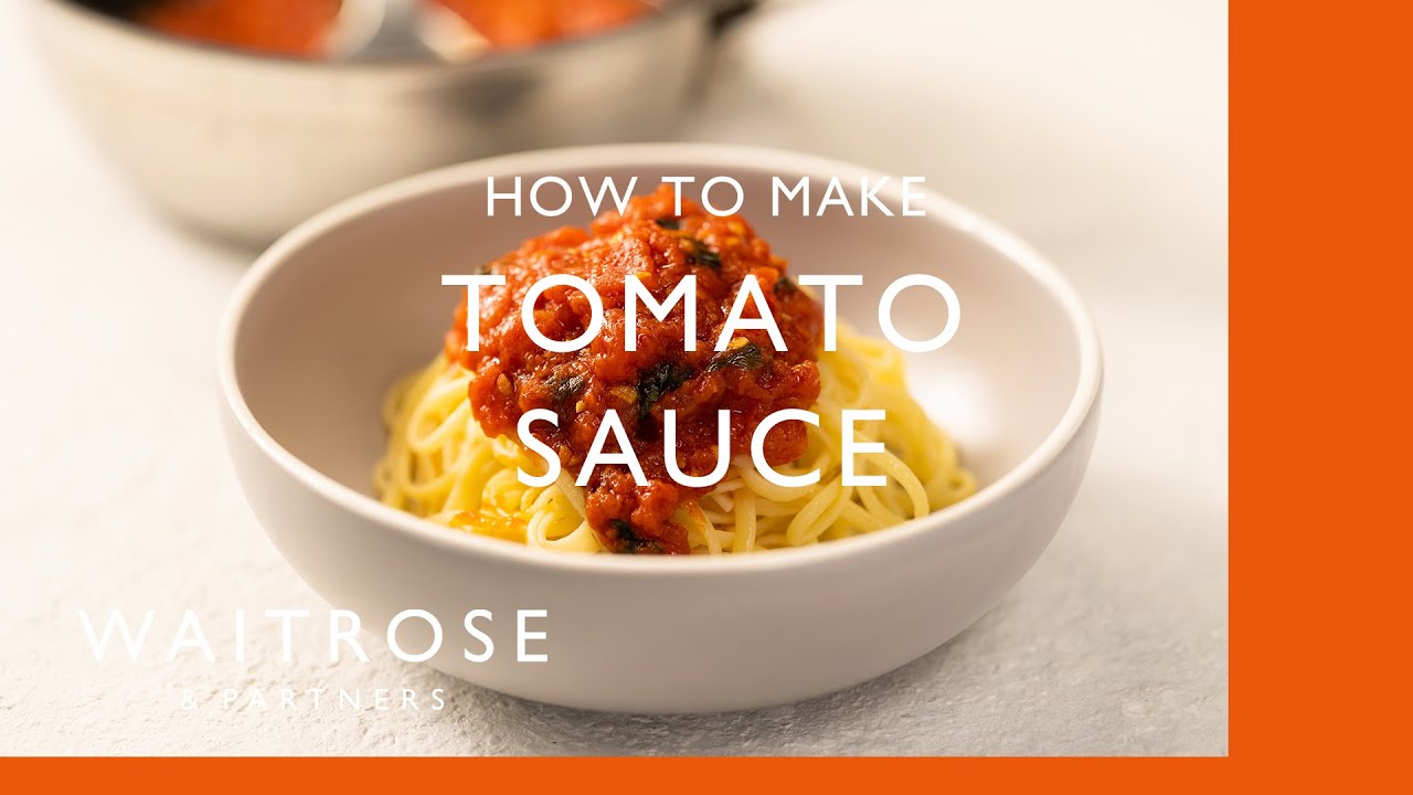 How to Make A Basic Tomato Sauce | Cookery School | Waitrose