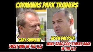 Caymanas park trainers wins races in the U.S