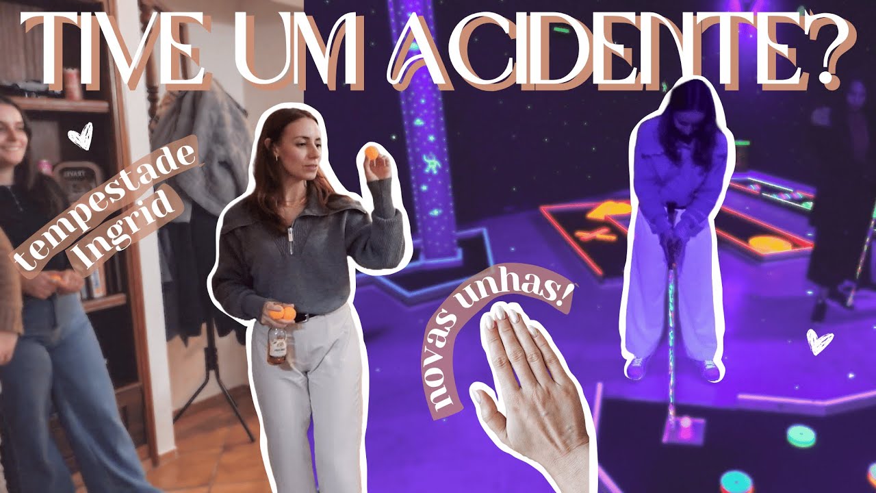 VLOG: Tive um acidente? Festa de aniversário em Coimbra e tenho unhas, finalmente!