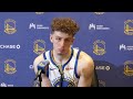 Brandin Podziemski Reflects On Loss at His Hometown vs Bucks | Jan. 13, 2024