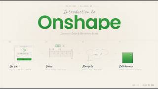 Episode 2: The Interface - Onshape Zero to Pro