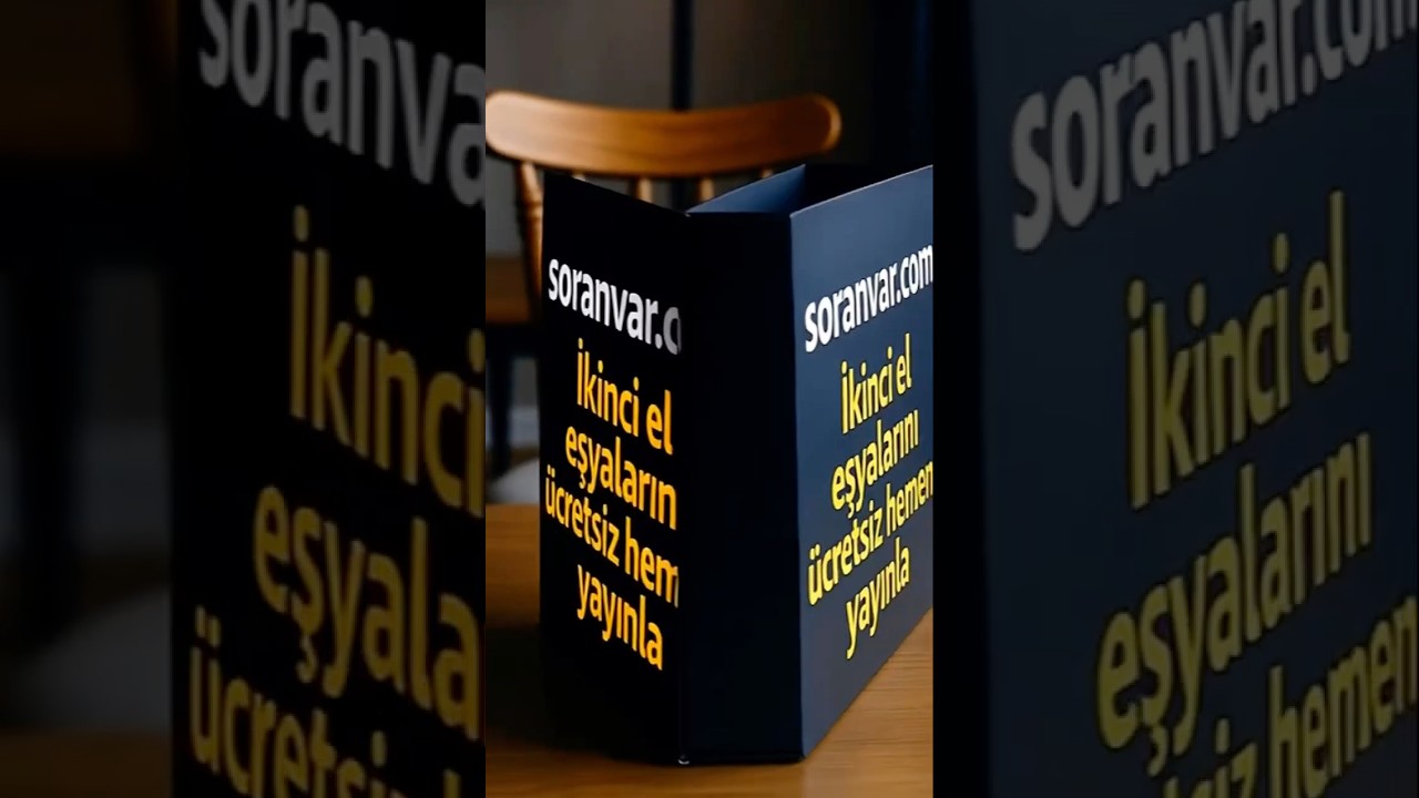Soranvar.com’da İkinci El Eşyalarını Ücretsiz Yayınla! | Türkiye’nin Yeni İlan Platformu