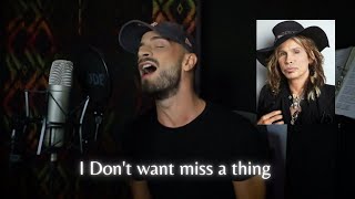 I DONT WANT MISS A THING / COVER