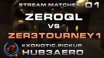 ZeRoQL vs Zer3tourney1 - hub3aeroq3a_nex_r4 (25/09/2015) - Xonotic