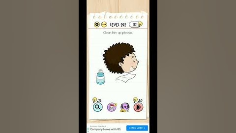 Level 292 Clean him up please #braintest #dirty #cleaning