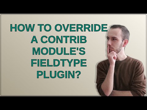 Drupal: How to override a contrib module's FieldType plugin?