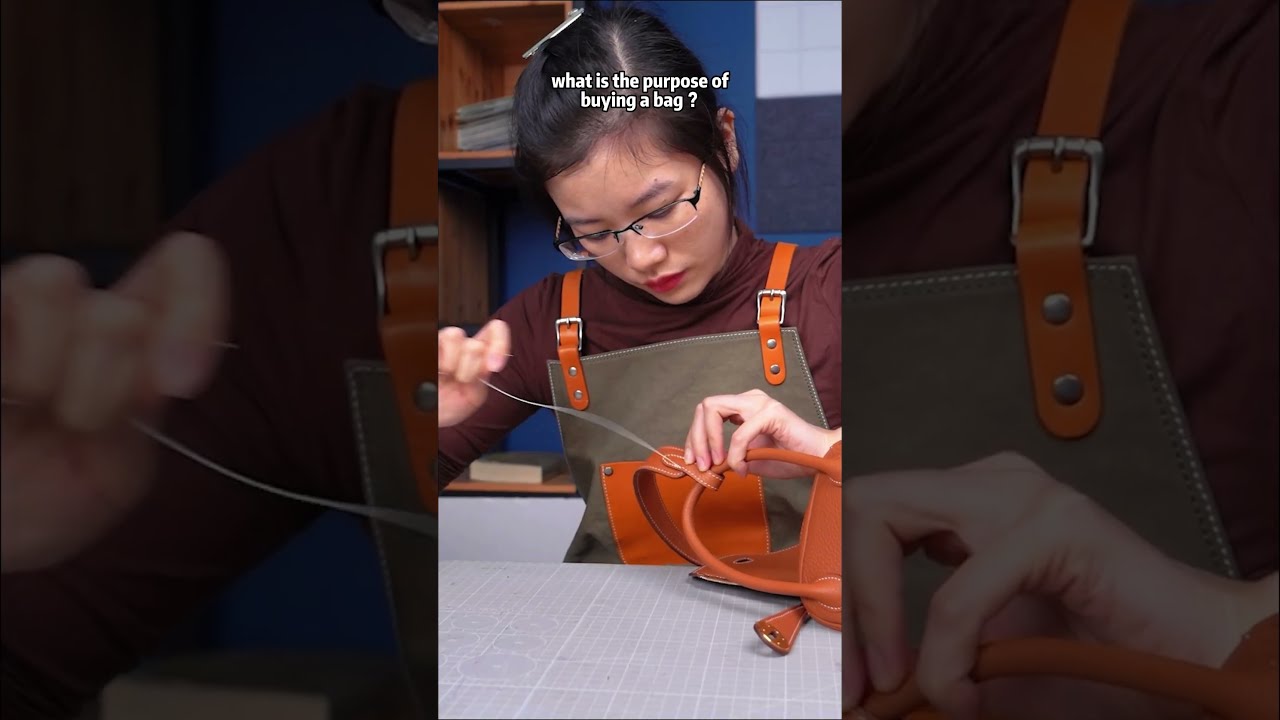 How do you like this handmade leather bag?