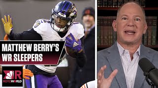 Matthew Berry s top fantasy football wide receiver sleepers for 2022 NFL season Rotoworld