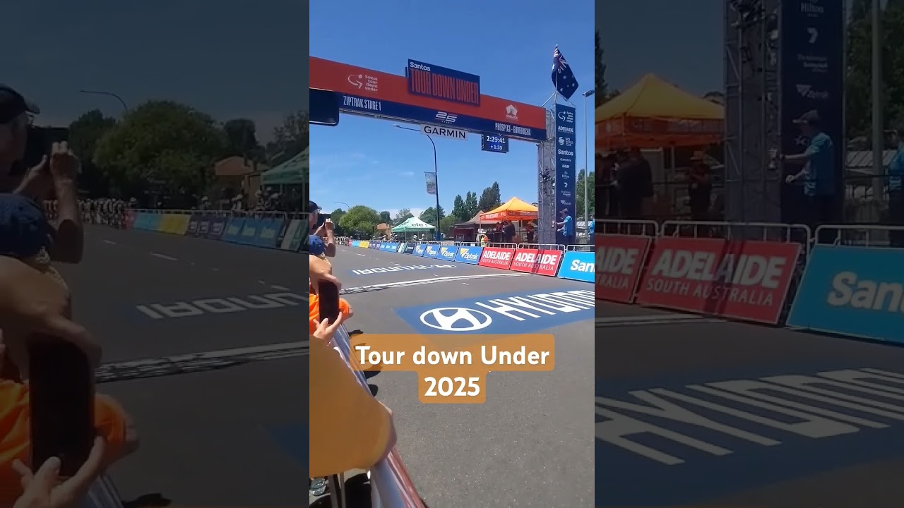 Tour down Under 2025 stage 1 Prospect to Gumaraka 