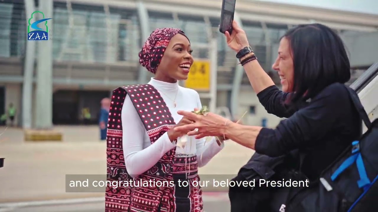 The Arrival of the Bulgarian (Bul Air) at Abeid Amani Karume International Airport (AAKIA)