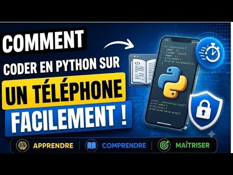 🔥 COMMENT CODER EN PYTHON SUR TÉLÉPHONE GRATUITEMENT ! 📱🐍