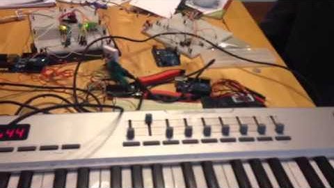 SID Arduino MIDI test